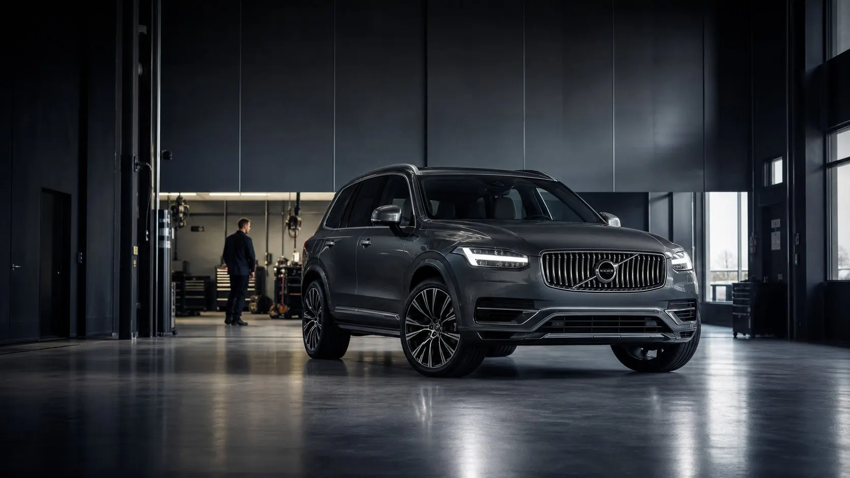 Volvo XC90 spetsialiseeritud teenindustsoonis