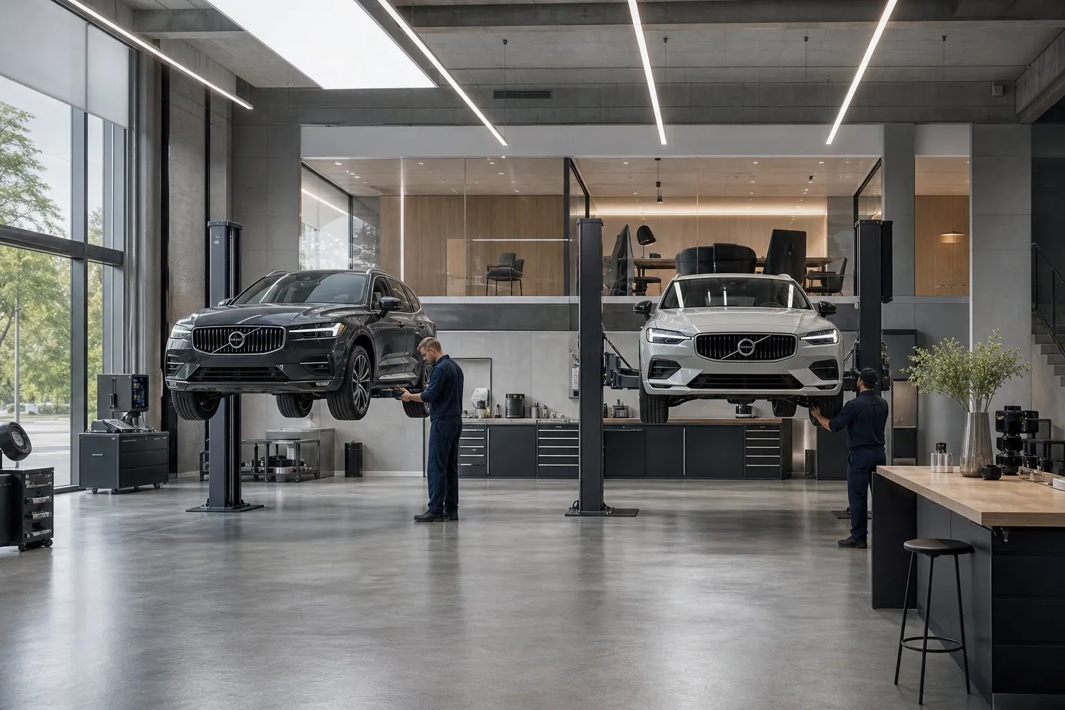 Hele Volvo Pro teenindusala